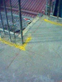 Marking out columns